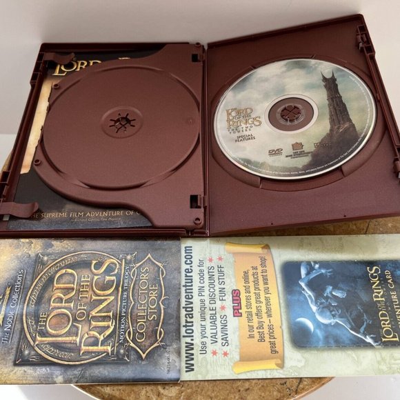 The Lords Of The Ring: (The Two Towers) (Widescreen DVD's) (2 Disc Set Box) - Picture 4 of 9